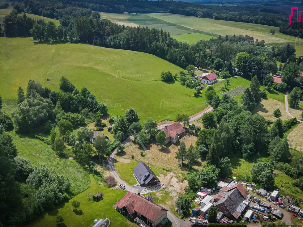 Prodej stavební parcely 4600 m², Horní Čermná