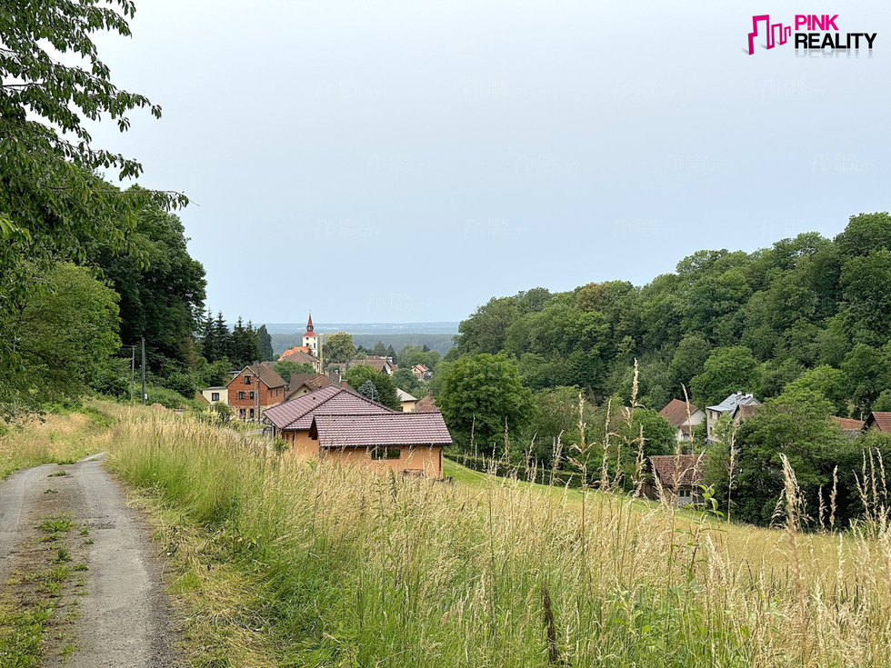 Prodej stavební parcely 1921 m², Chleny