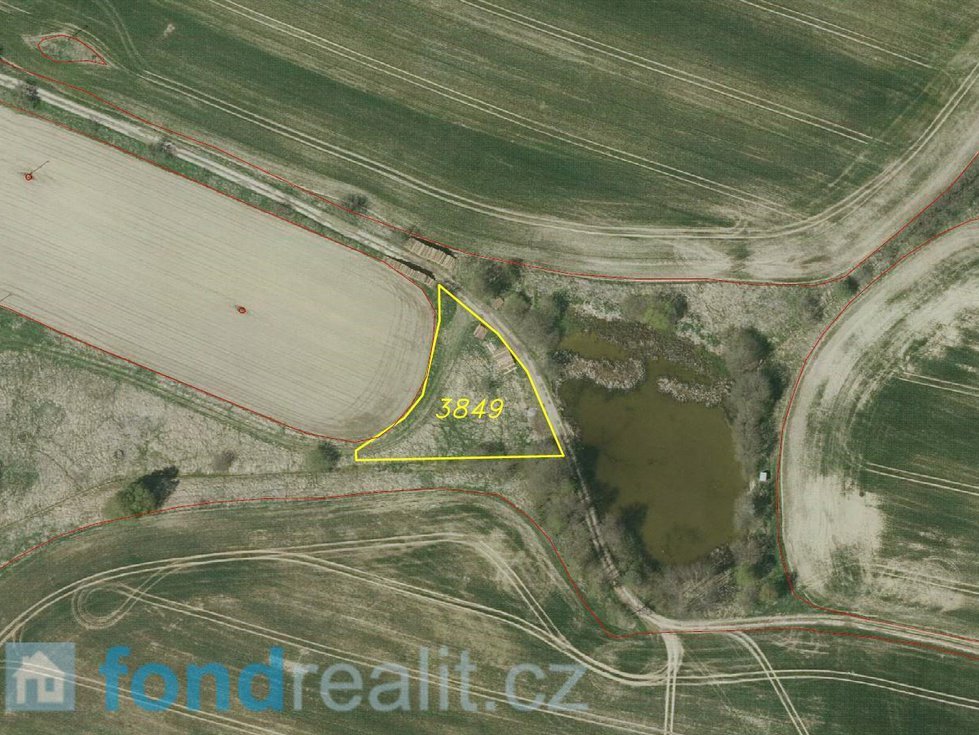 Prodej ostatních pozemků 1275 m², Lodhéřov