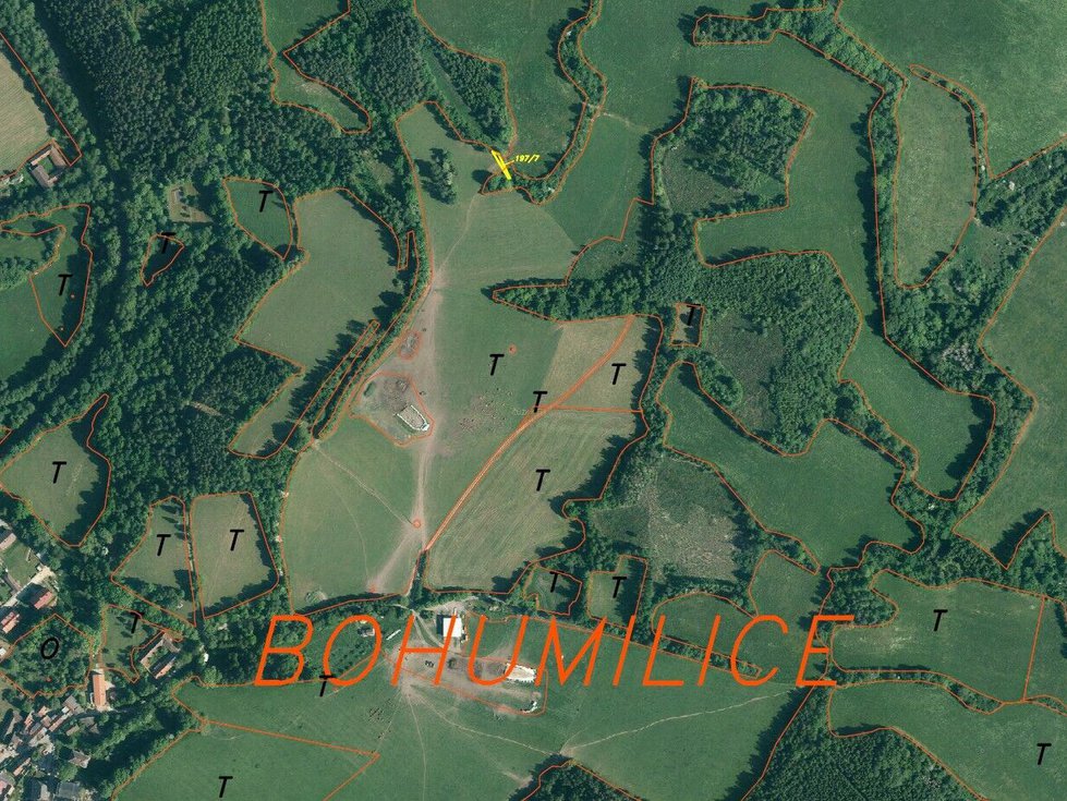 Prodej ostatních pozemků 86 m², Bohumilice