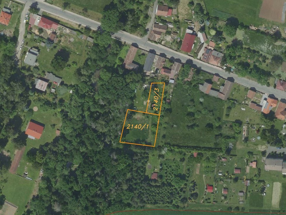 Prodej zahrady 1589 m², Potěhy