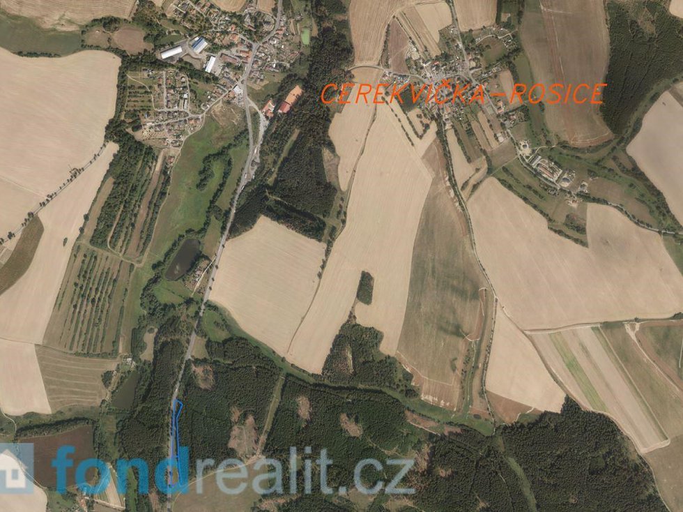 Prodej zemědělské půdy 1920 m², Cerekvička-Rosice