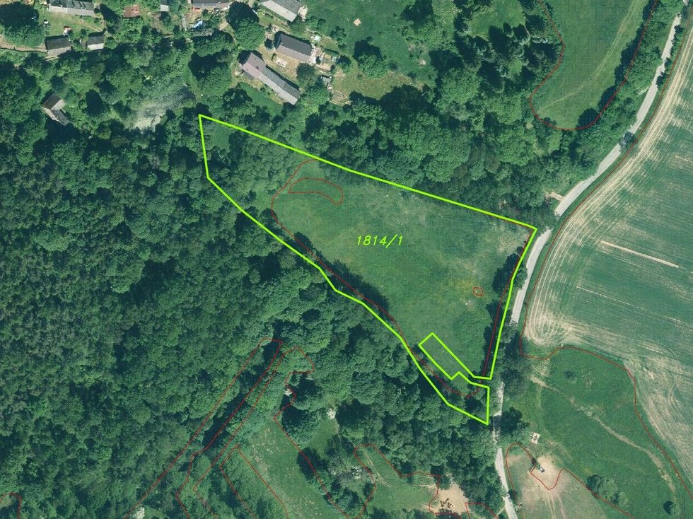 Prodej zemědělské půdy 14289 m², Úterý