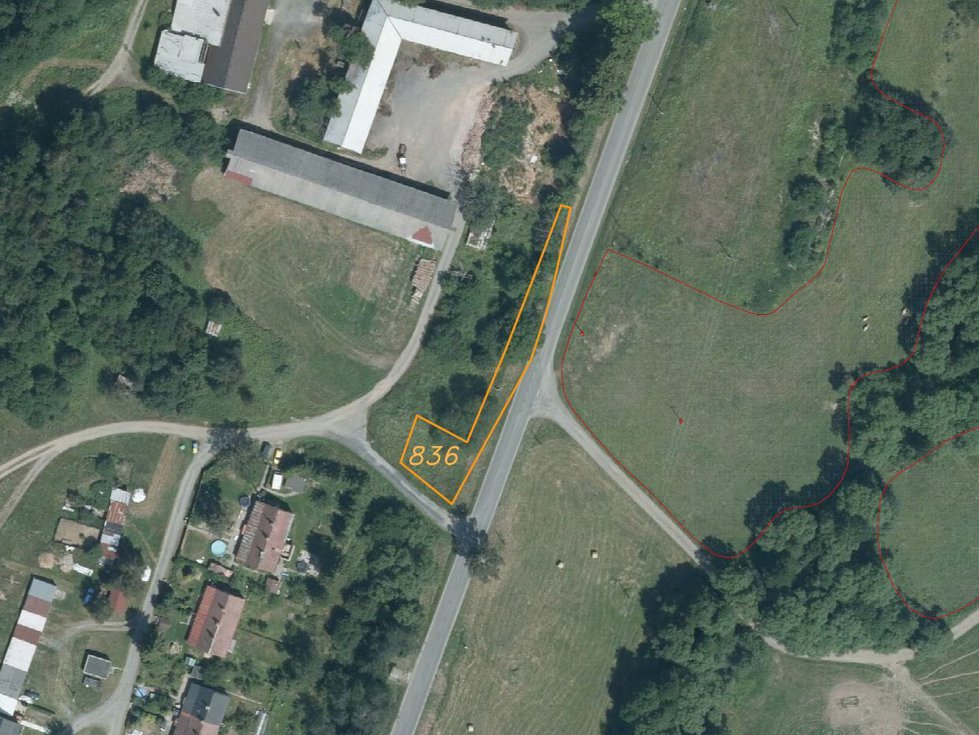 Prodej stavební parcely 705 m², Břidličná