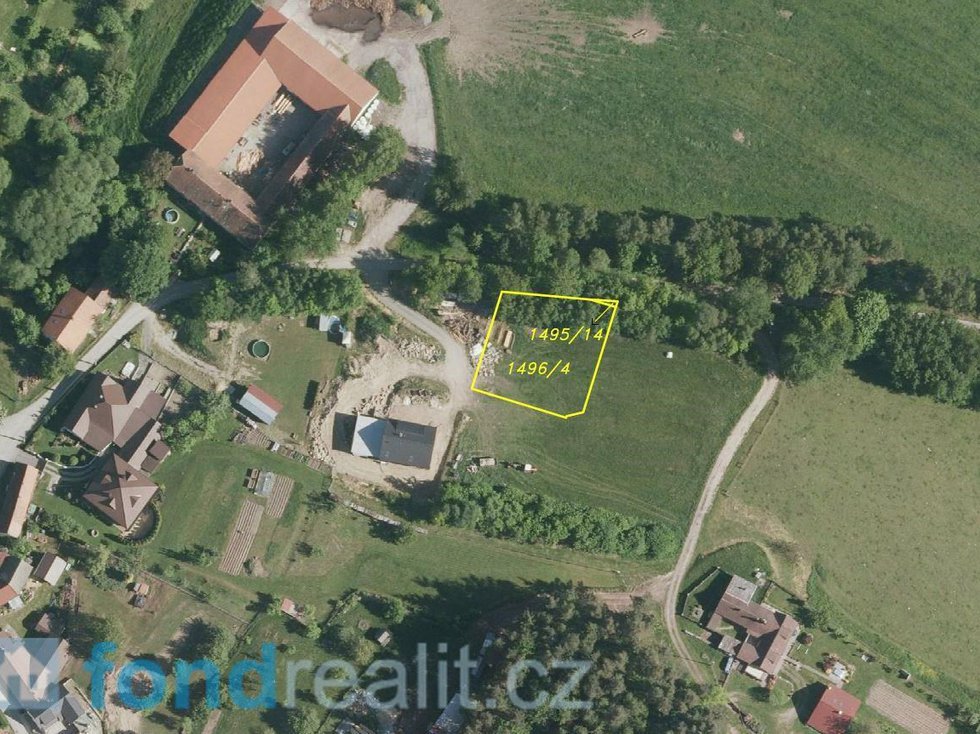 Prodej stavební parcely 937 m², Slavče