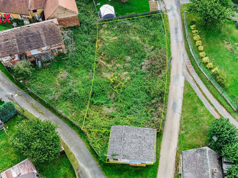 Prodej stavební parcely 449 m², Újezd u Svatého Kříže