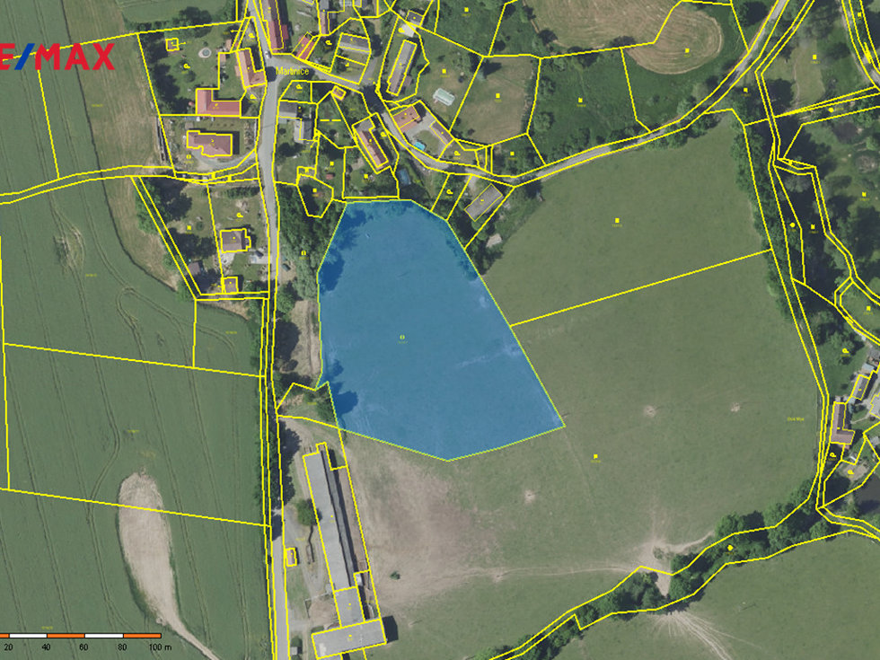 Prodej stavební parcely 11896 m², Jesenice