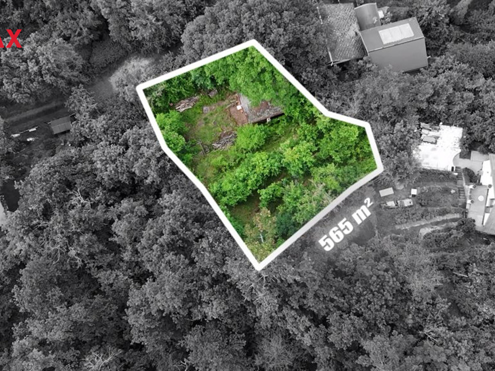 Prodej stavební parcely 565 m², Hlásná Třebaň