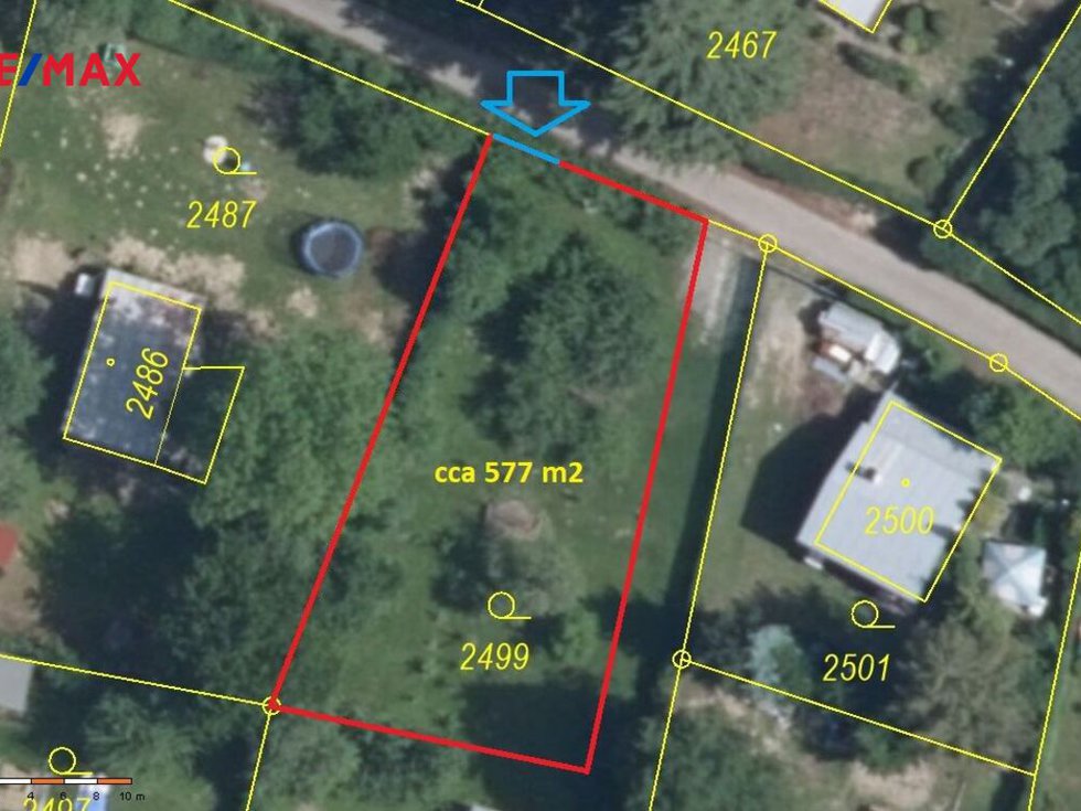 Prodej zahrady 577 m², Hlubočky