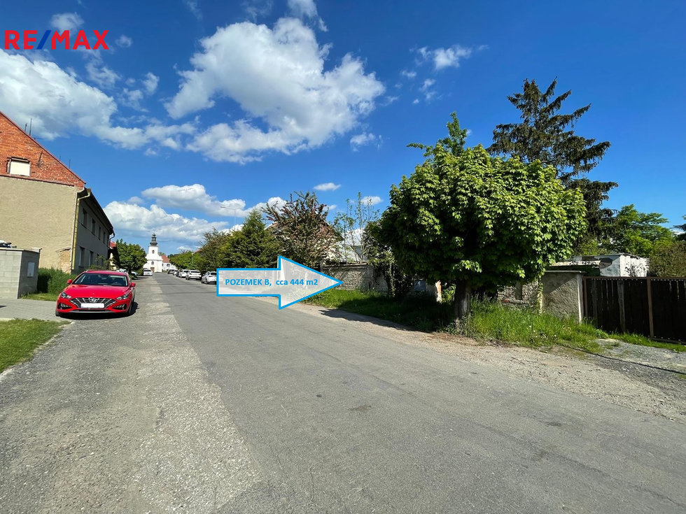Prodej stavební parcely 444 m², Bystročice