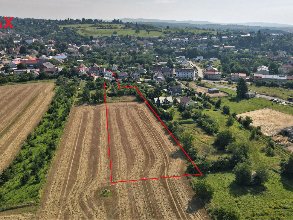 Prodej stavební parcely 8961 m², Olomouc