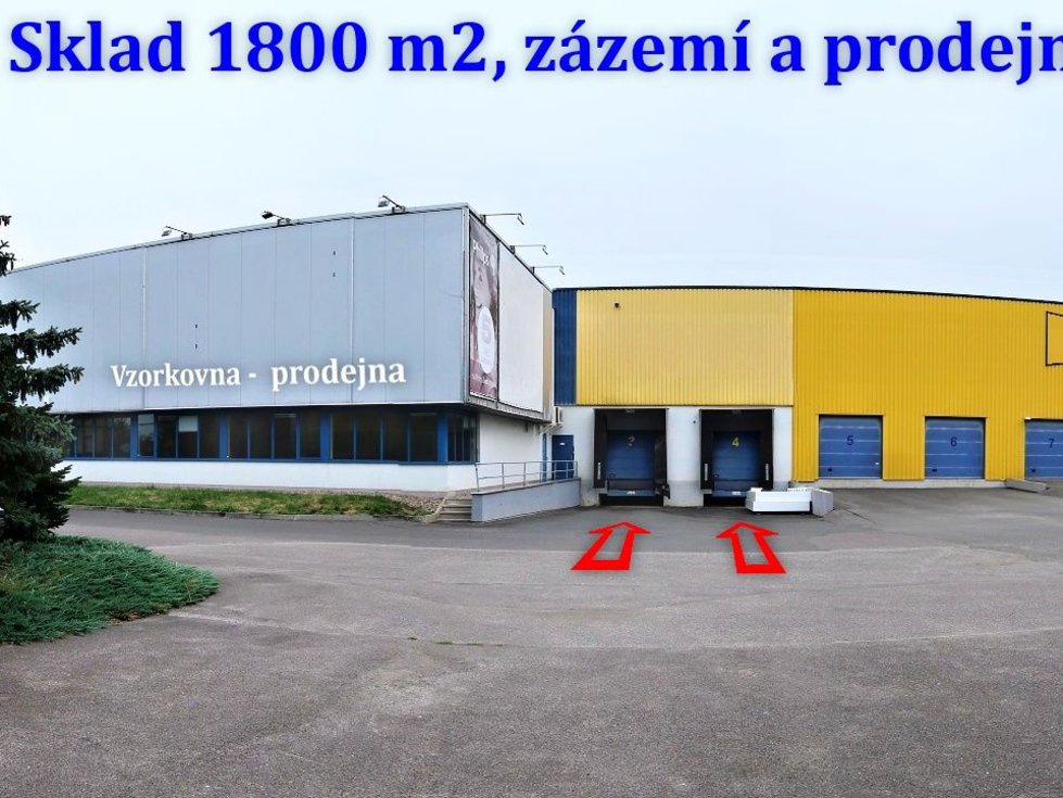 Pronájem skladu 2348 m², Králův Dvůr