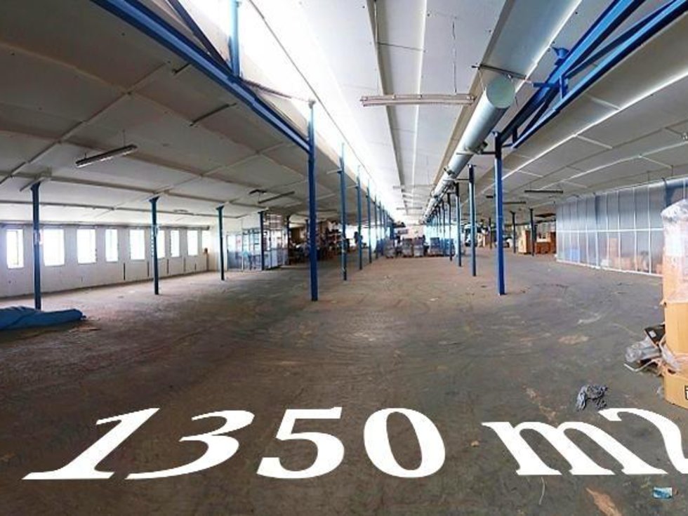 Pronájem skladu 1300 m², Osov
