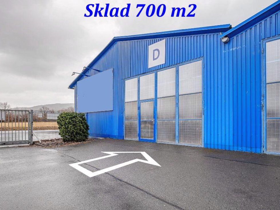 Pronájem skladu 700 m², Osov