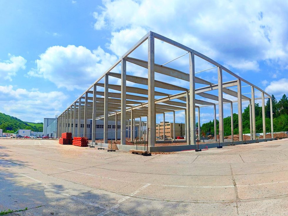 Pronájem skladu 500 m², Hýskov