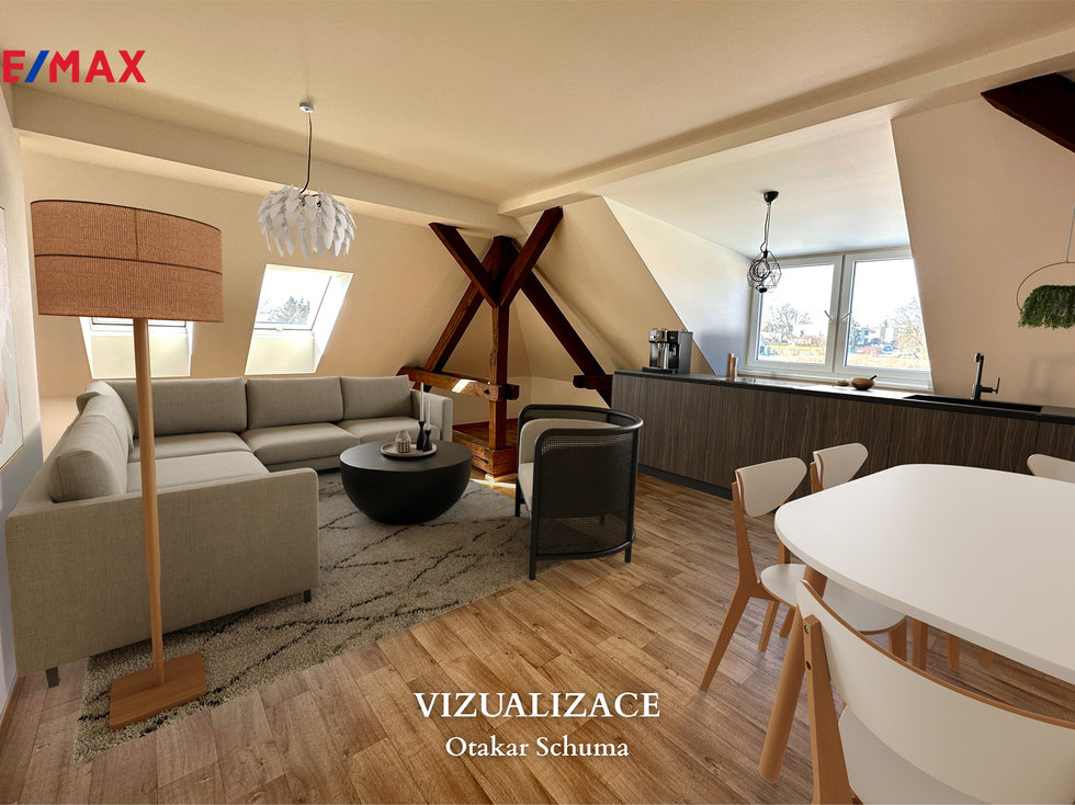 Prodej bytu 4+kk 164 m², Dobříč