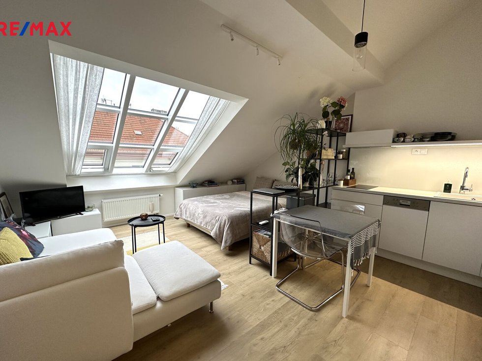 Pronájem bytu 1+kk, garsoniery 30 m², Praha