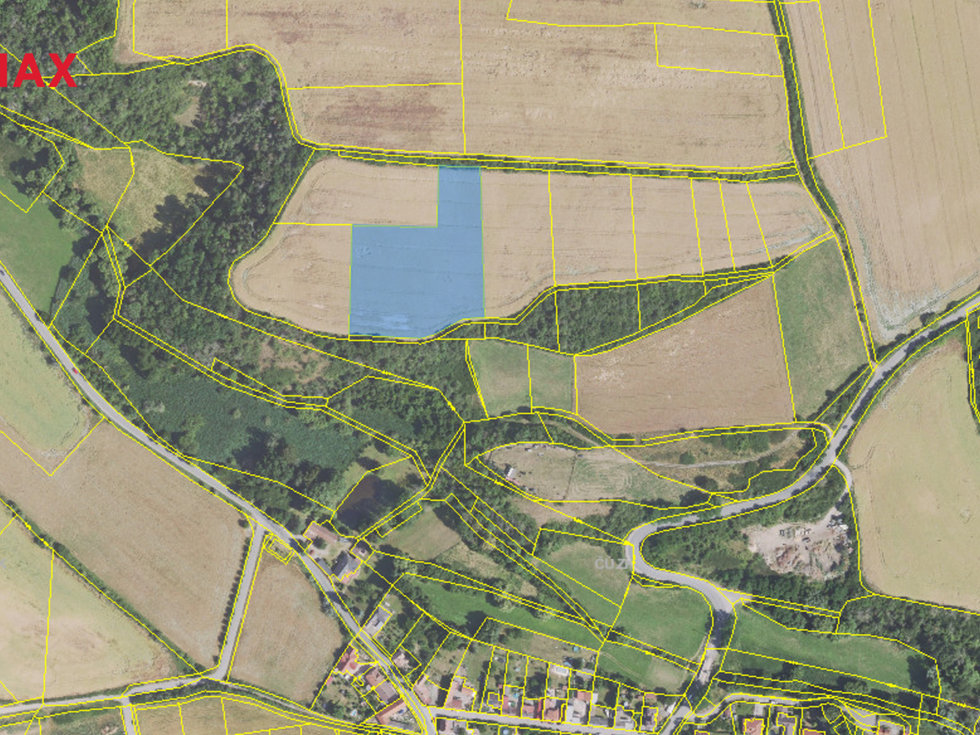 Prodej podílu zemědělské půdy 10800 m², Dobříč