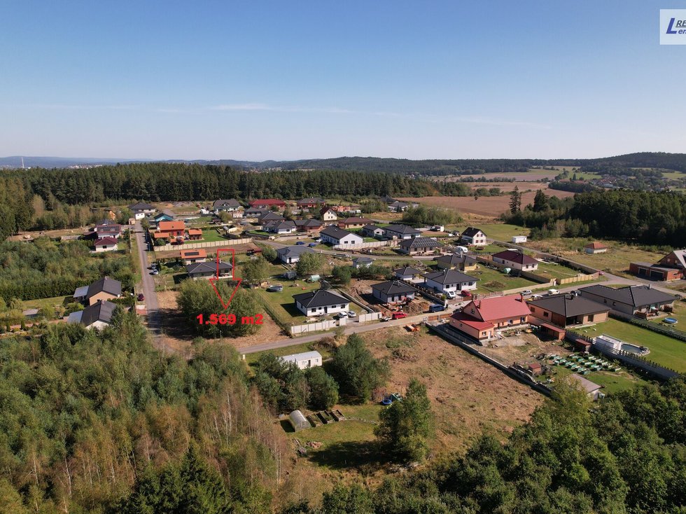 Prodej stavební parcely 1569 m², Bohutín