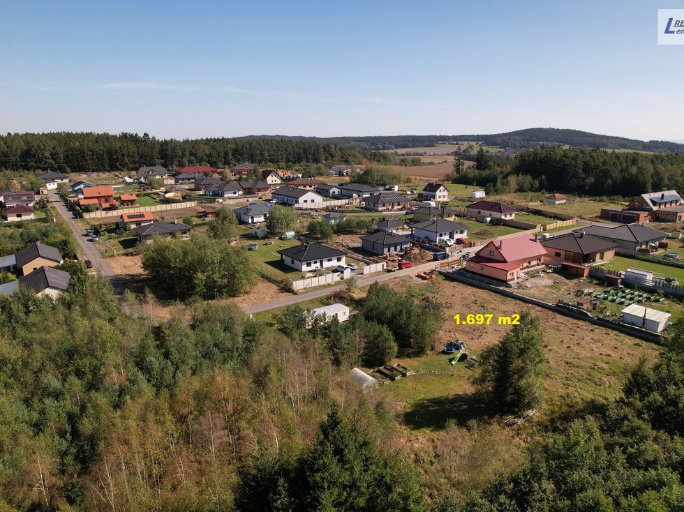 Prodej stavební parcely 1697 m², Bohutín