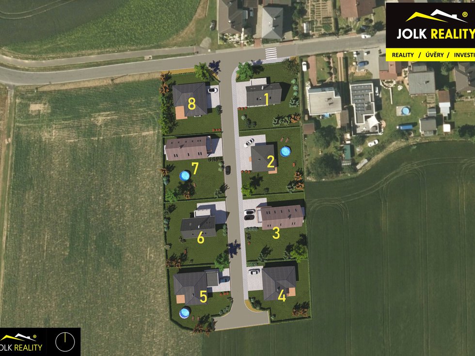 Prodej pozemků VRBKA  Věra Verbíková JOLK Reality
