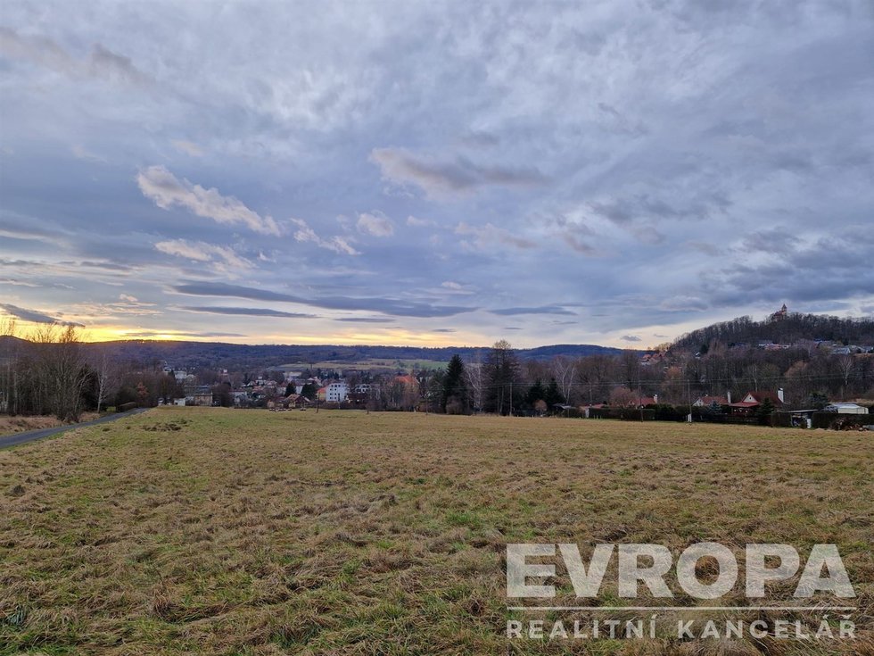 Prodej stavební parcely 3259 m², Varnsdorf