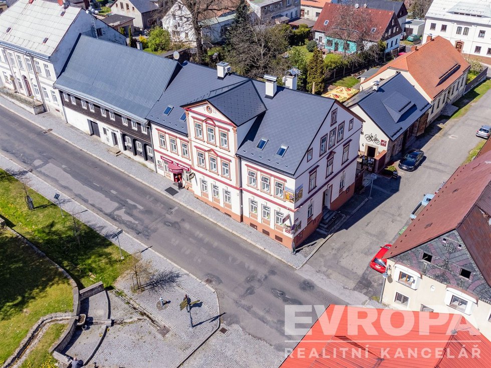 Prodej hotelu, penzionu 1328 m², Jiřetín pod Jedlovou