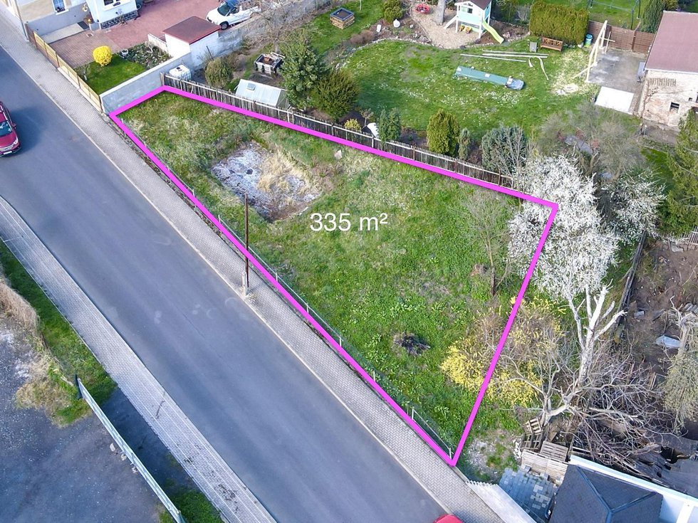 Prodej zahrady 335 m², Krupka