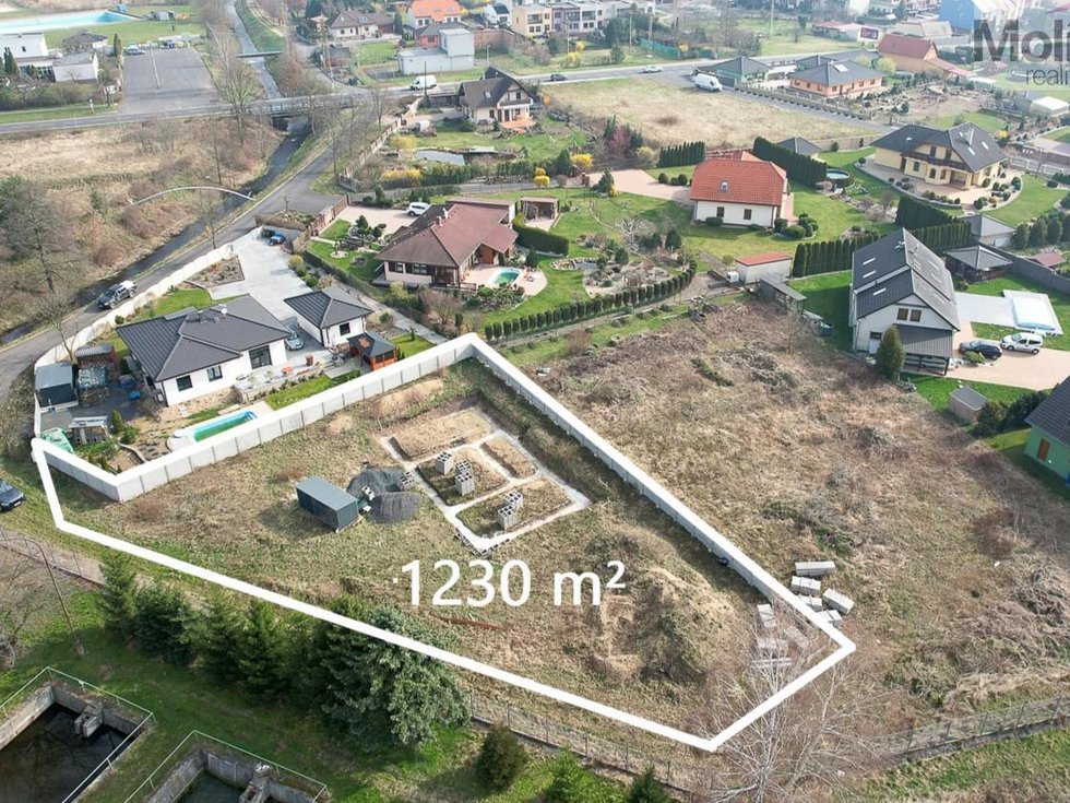 Prodej stavební parcely 1230 m², Duchcov