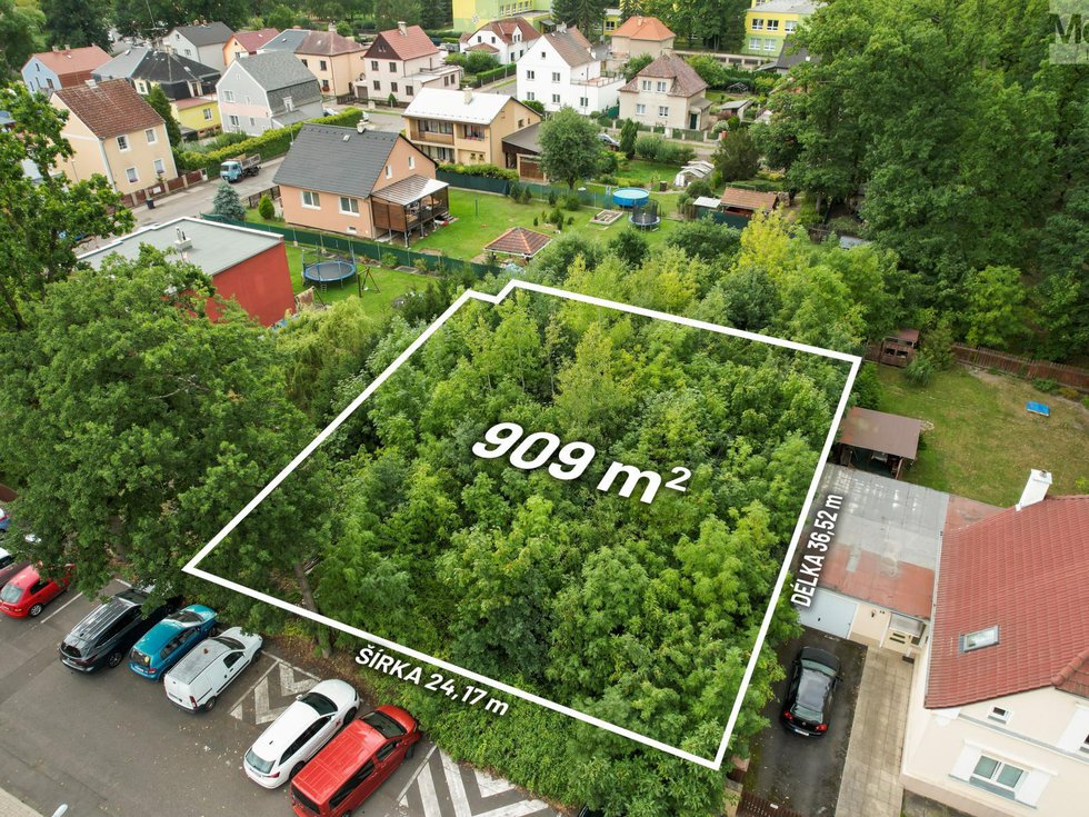 Prodej stavební parcely 909 m², Duchcov