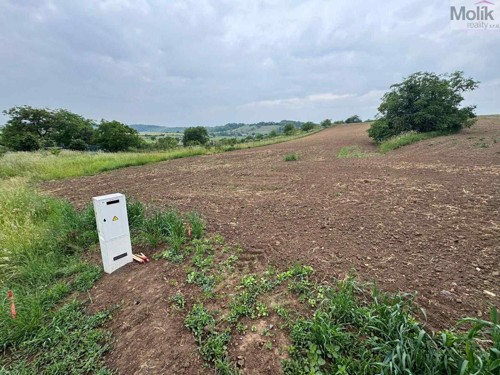 Prodej stavební parcely 1165 m², Jeviněves