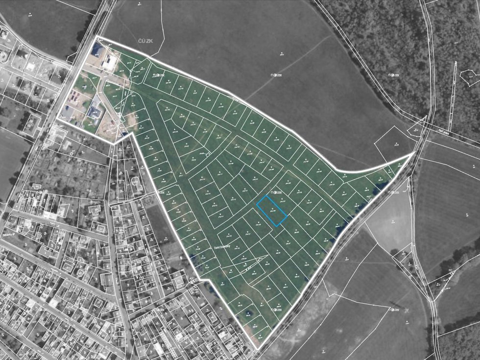 Prodej stavební parcely 840 m², Dubí