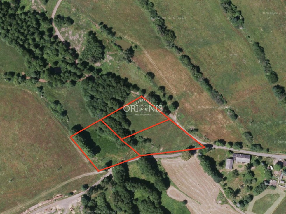 Prodej stavební parcely 831 m², Boleboř