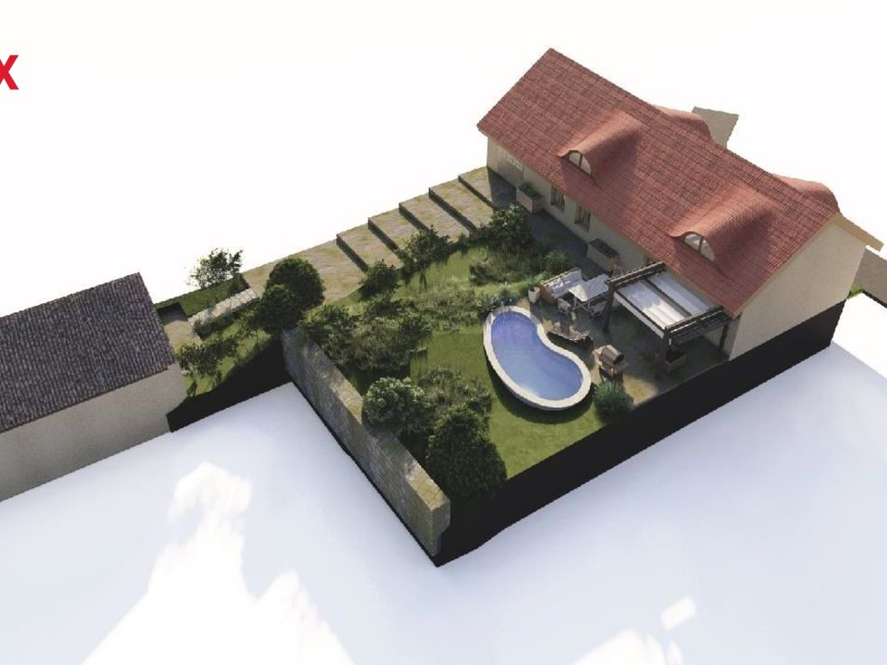 Prodej stavební parcely 558 m², Horní Dunajovice