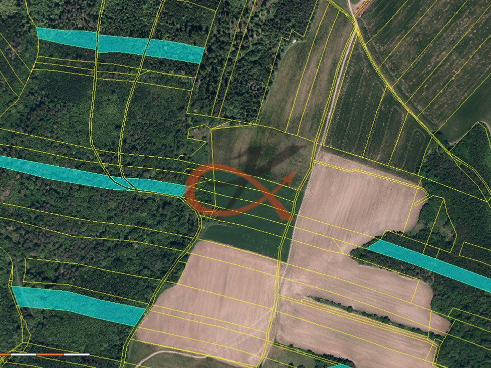Prodej lesa 71000 m², Fulnek