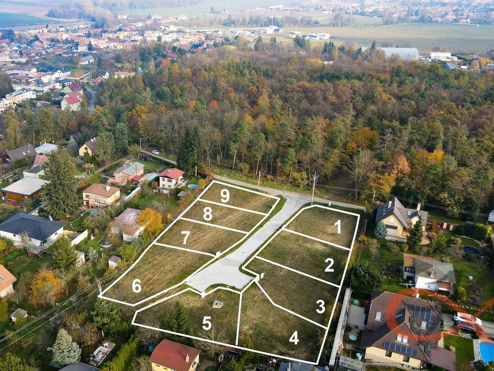 Prodej stavební parcely 417 m², Mostkovice