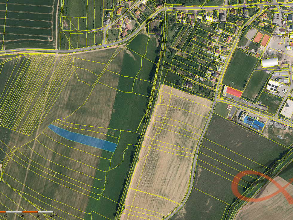 Prodej zemědělské půdy 5837 m², Lukov