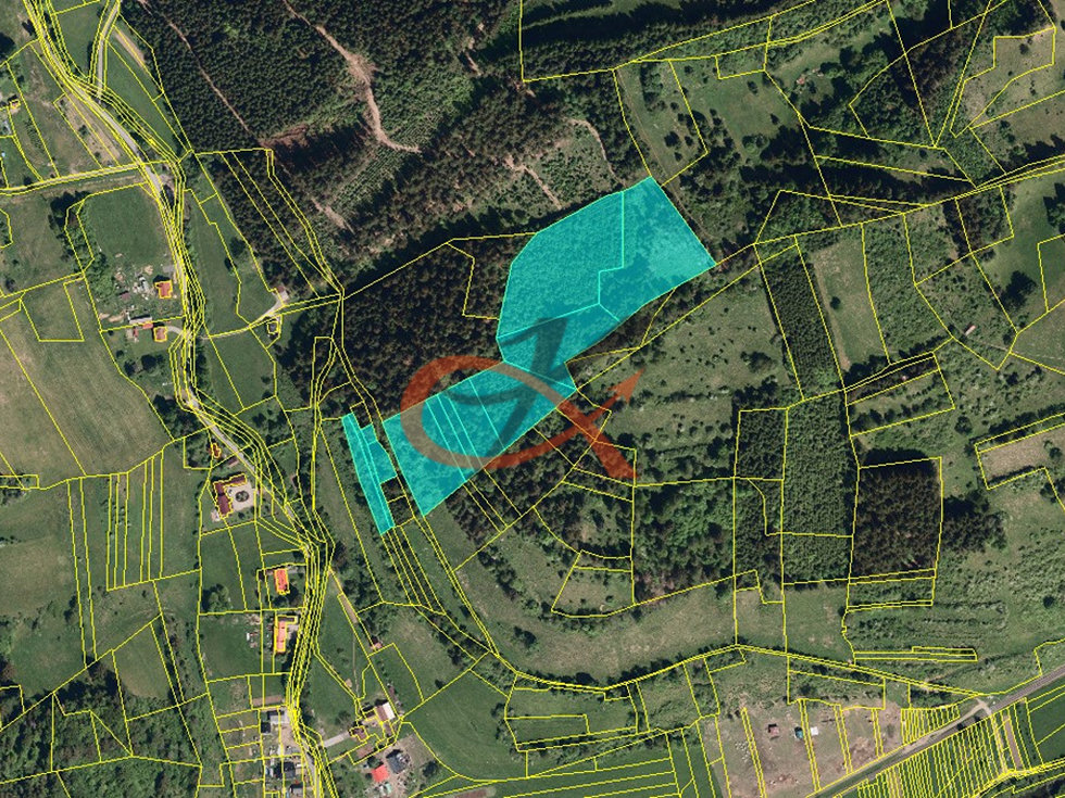 Prodej lesa 61613 m², Nový Hrozenkov