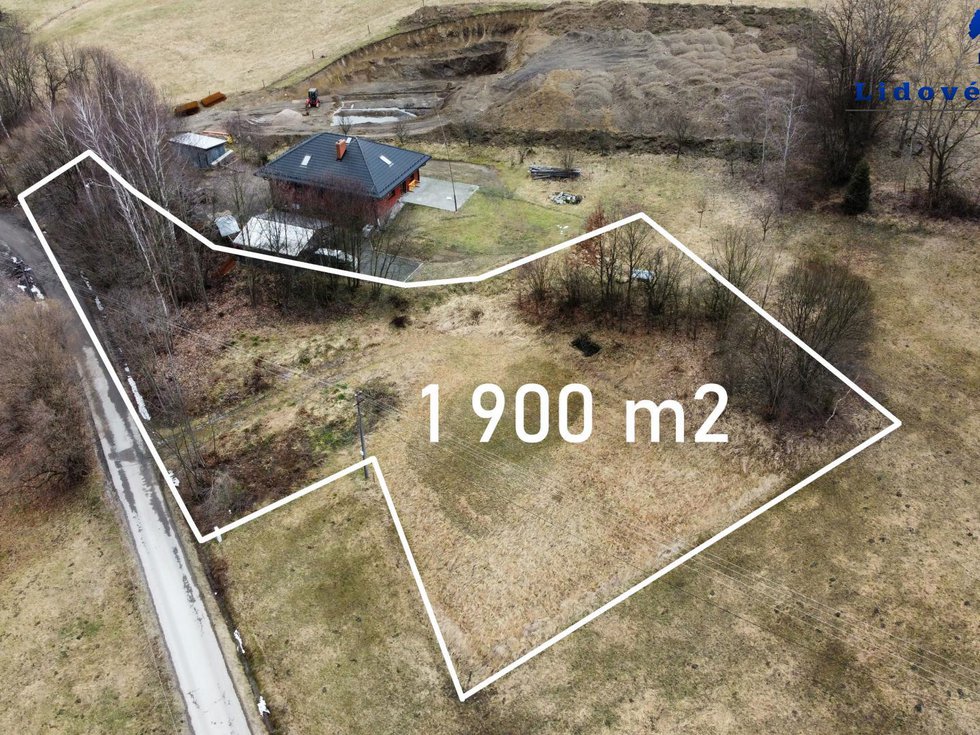 Prodej stavební parcely 1900 m², Písek