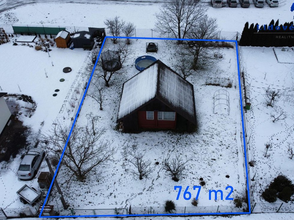 Prodej stavební parcely 767 m², Horní Bludovice