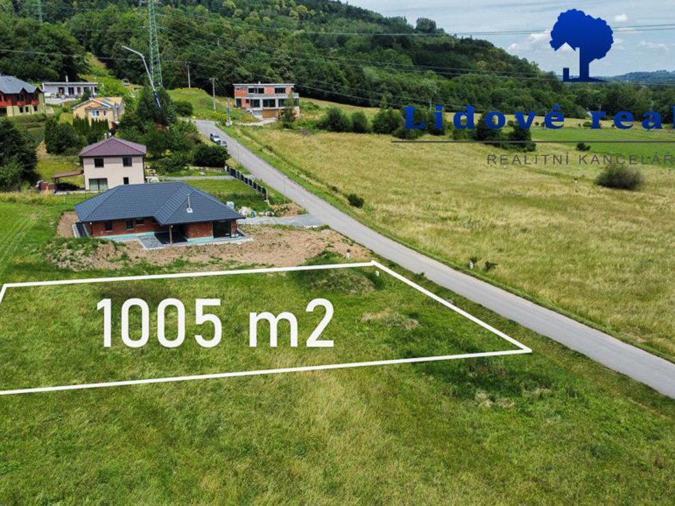 Prodej stavební parcely 1005 m², Metylovice