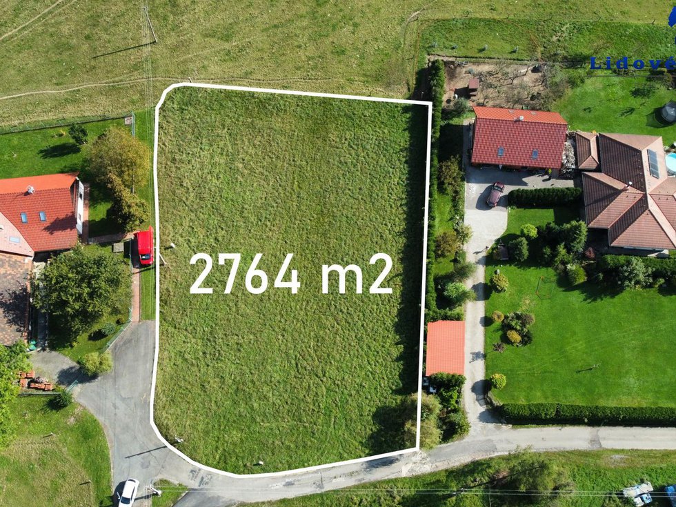 Prodej stavební parcely 2764 m², Dolní Domaslavice