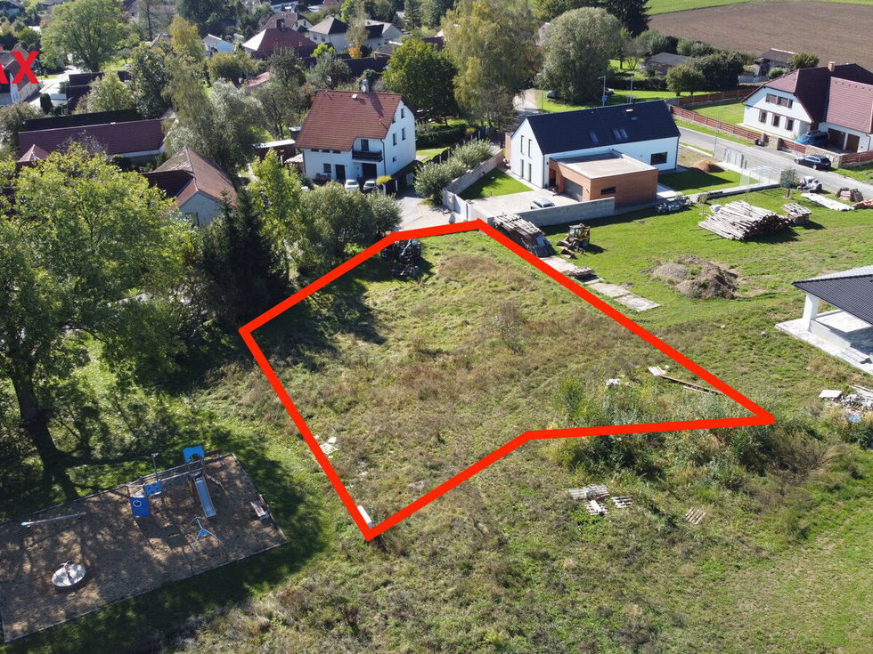 Prodej stavební parcely 1100 m², Pelhřimov