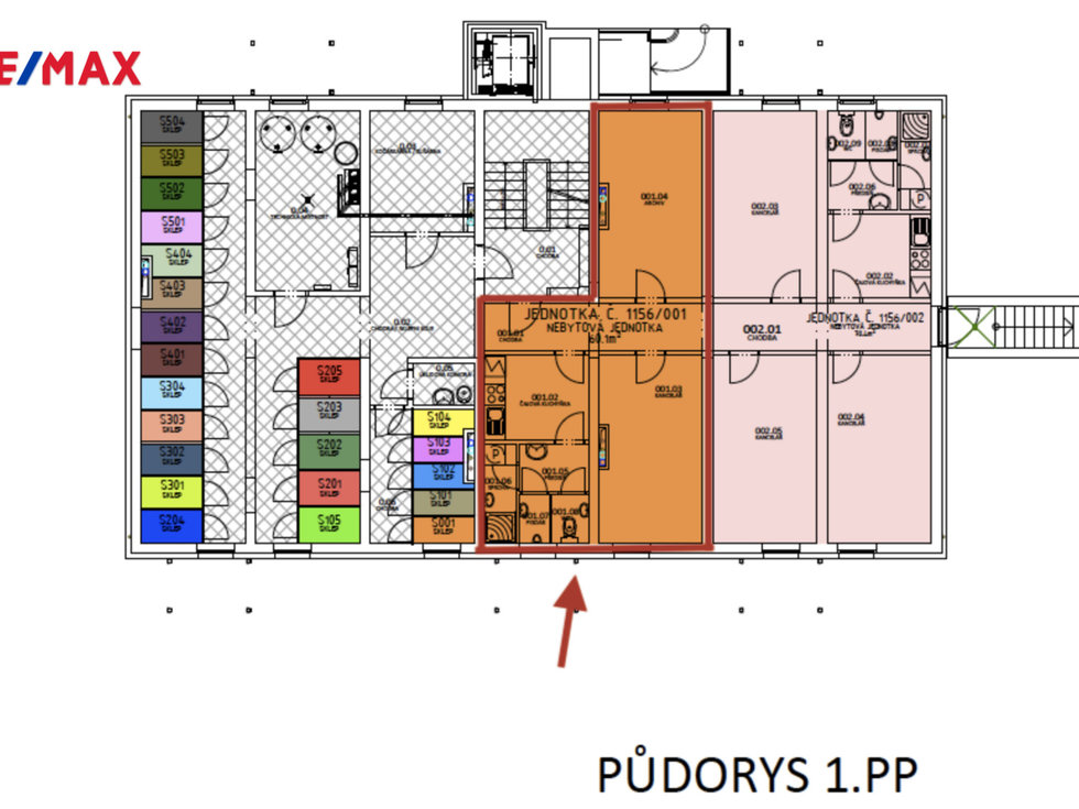 Pronájem obchodu 57 m², Pelhřimov