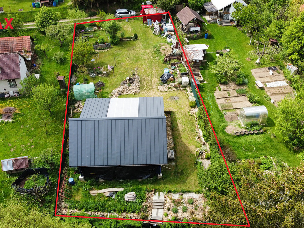 Prodej zahrady 923 m², Pelhřimov