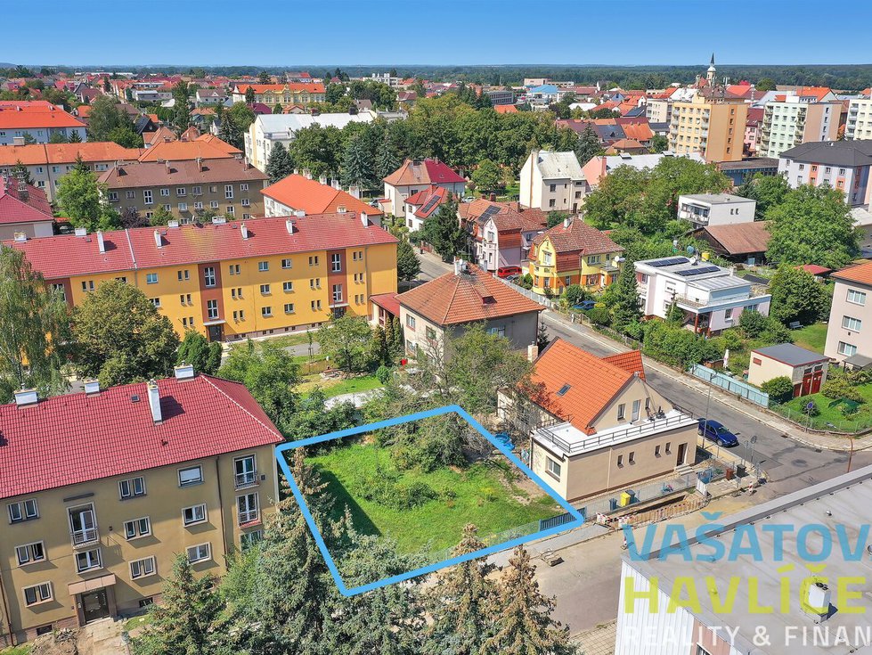 Prodej stavební parcely 488 m², Přelouč