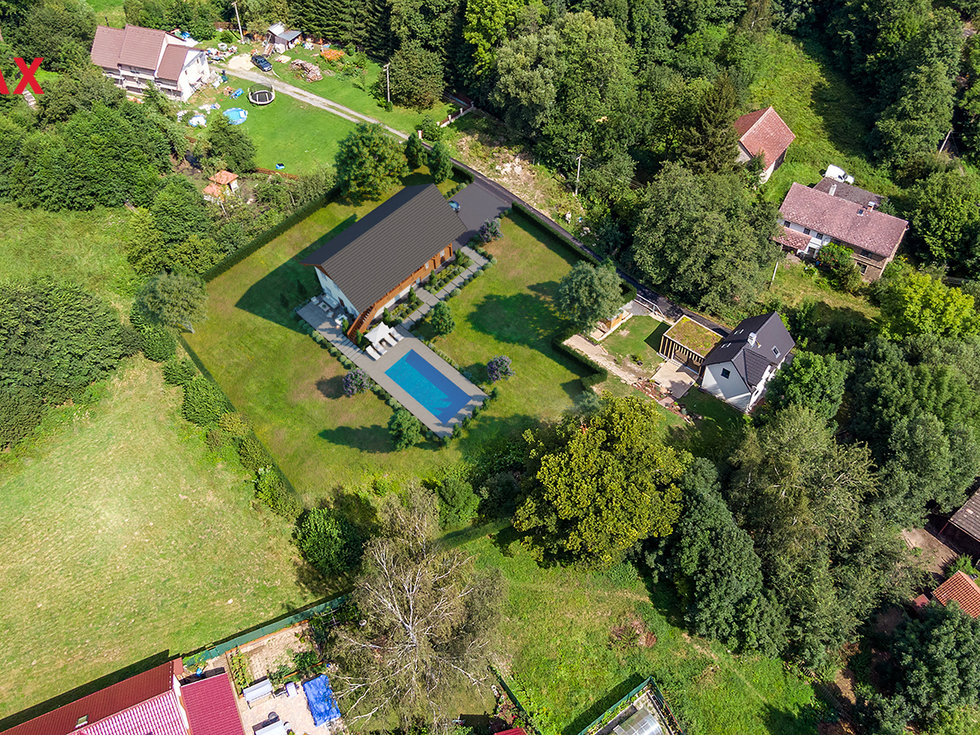 Prodej stavební parcely 2448 m², Horní Libchava