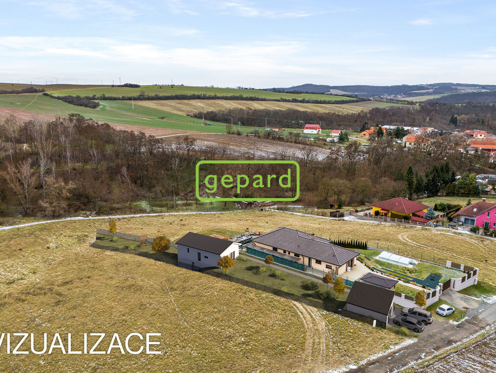 Prodej stavební parcely 1118 m², Zbýšov