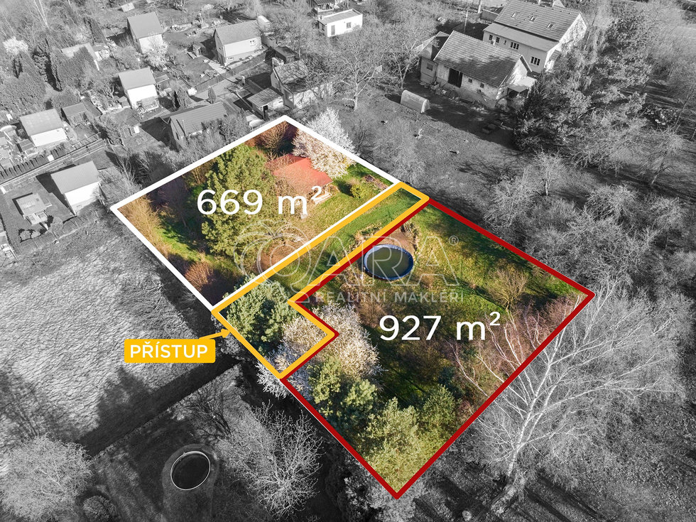 Prodej stavební parcely 1920 m², Vratimov
