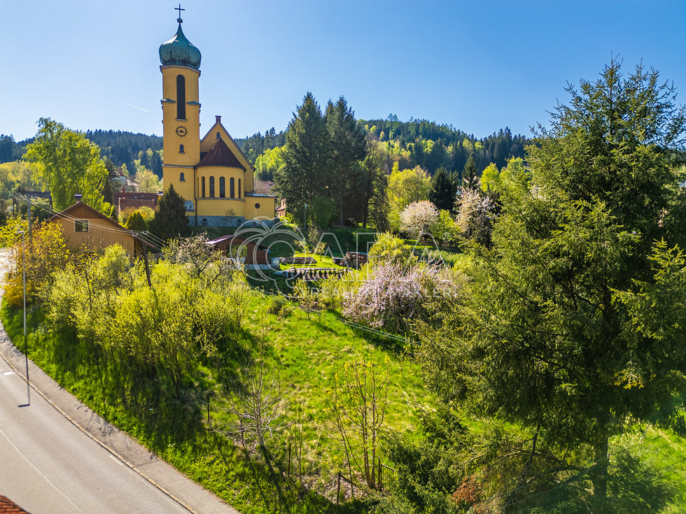 Prodej stavební parcely 1340 m², Větřní